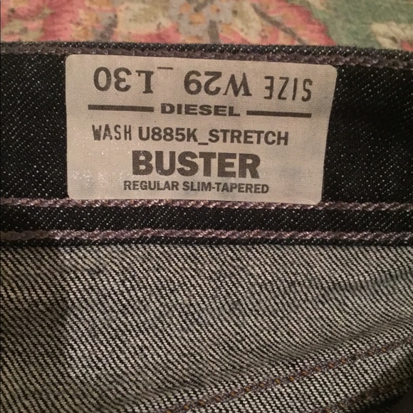 New Diesel “Buster” regular slim-tapered jeans - Picture 3 of 3